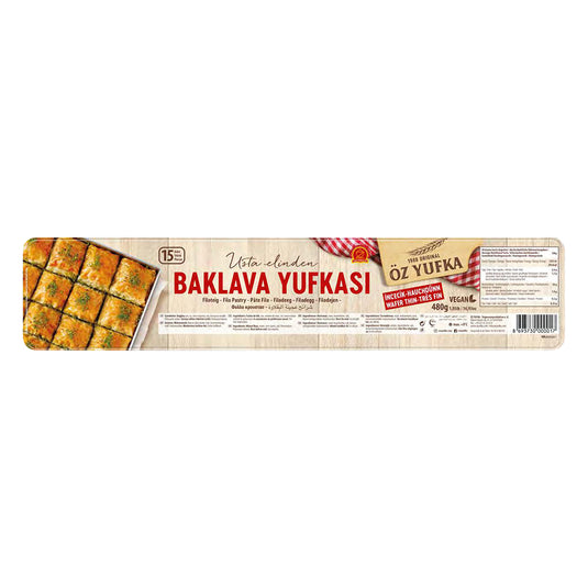 OZ YUFKA pâte à filo 480gr