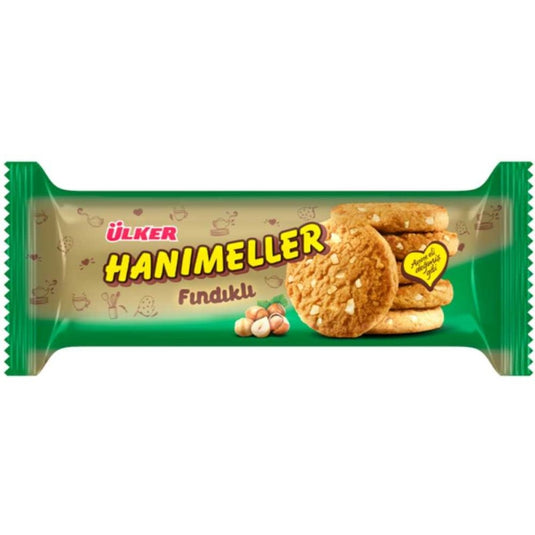 ÜLKER Hanimeller Biscuit aux Noisettes 82g - Istanbul Market